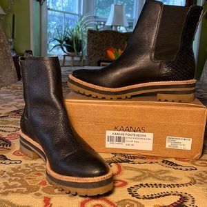 Black Kaanas Pontevedra boots